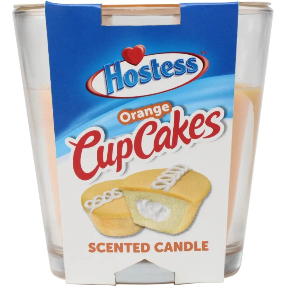 [Q-2622-03] HOSTESS CANDLES– 14OZ (Orange Cupcakes)
