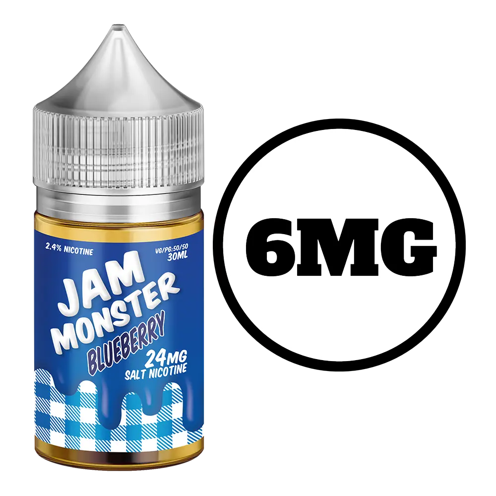 [Q-2649-12] JAM MONSTER 100ML (6mg, Blueberry)