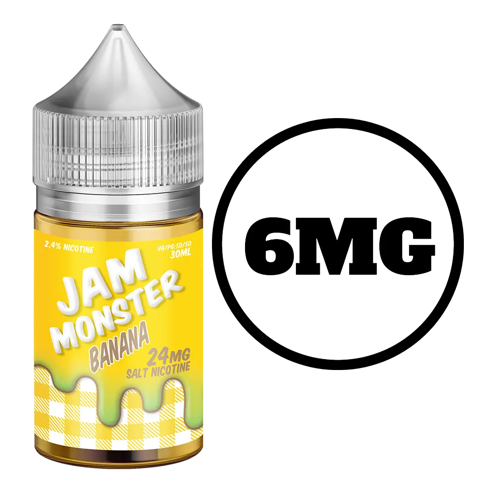 [Q-2649-04] JAM MONSTER 100ML (6mg, Banana)
