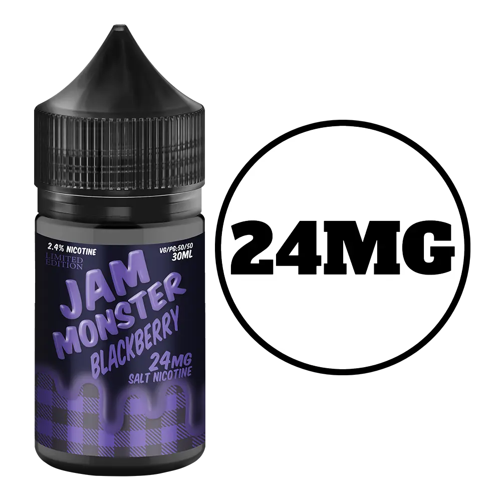 [Q-2650-05] JAM MONSTER SALT 30ML (24MG, Blackberry)
