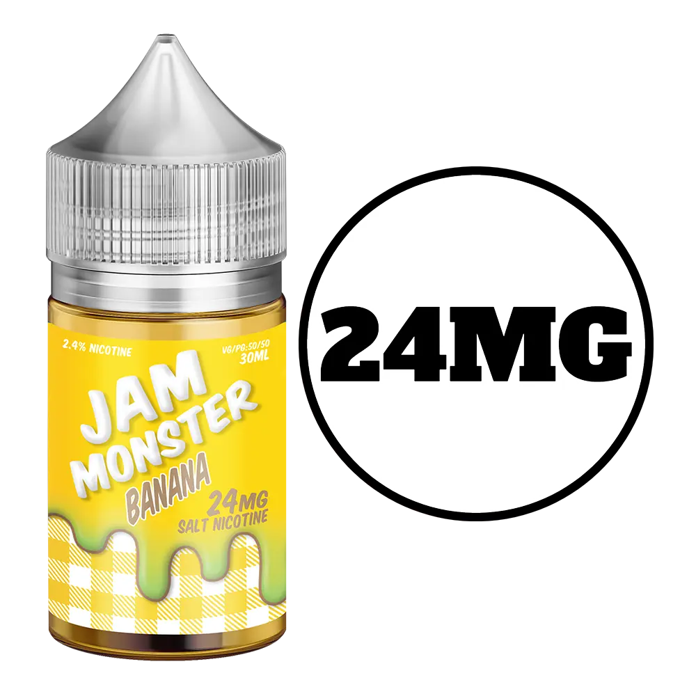[Q-2650-03] JAM MONSTER SALT 30ML (24MG, Banana)