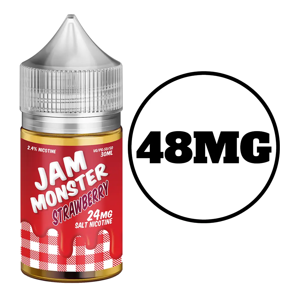 [Q-2650-02] JAM MONSTER SALT 30ML (48MG, Strawberry)