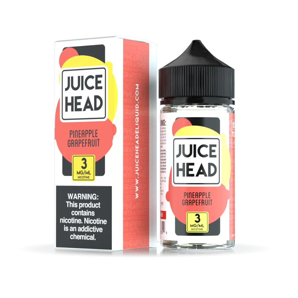 [Q-2666-09] JUICE HEAD 100ML (3MG, Pineapple Grapefruit)