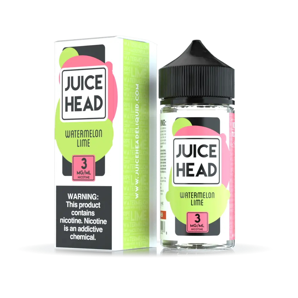 [Q-2666-14] JUICE HEAD 100ML (6MG, Watermelon Lime)