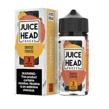 [Q-2668-18] JUICE HEAD FREEZE 100ML (6MG, Orange Mango)