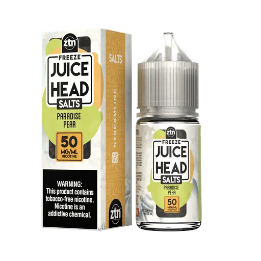 [Q-2669-14] JUICE HEAD FREEZE SALT 30ML (50mg, Paradise Pear Ice)