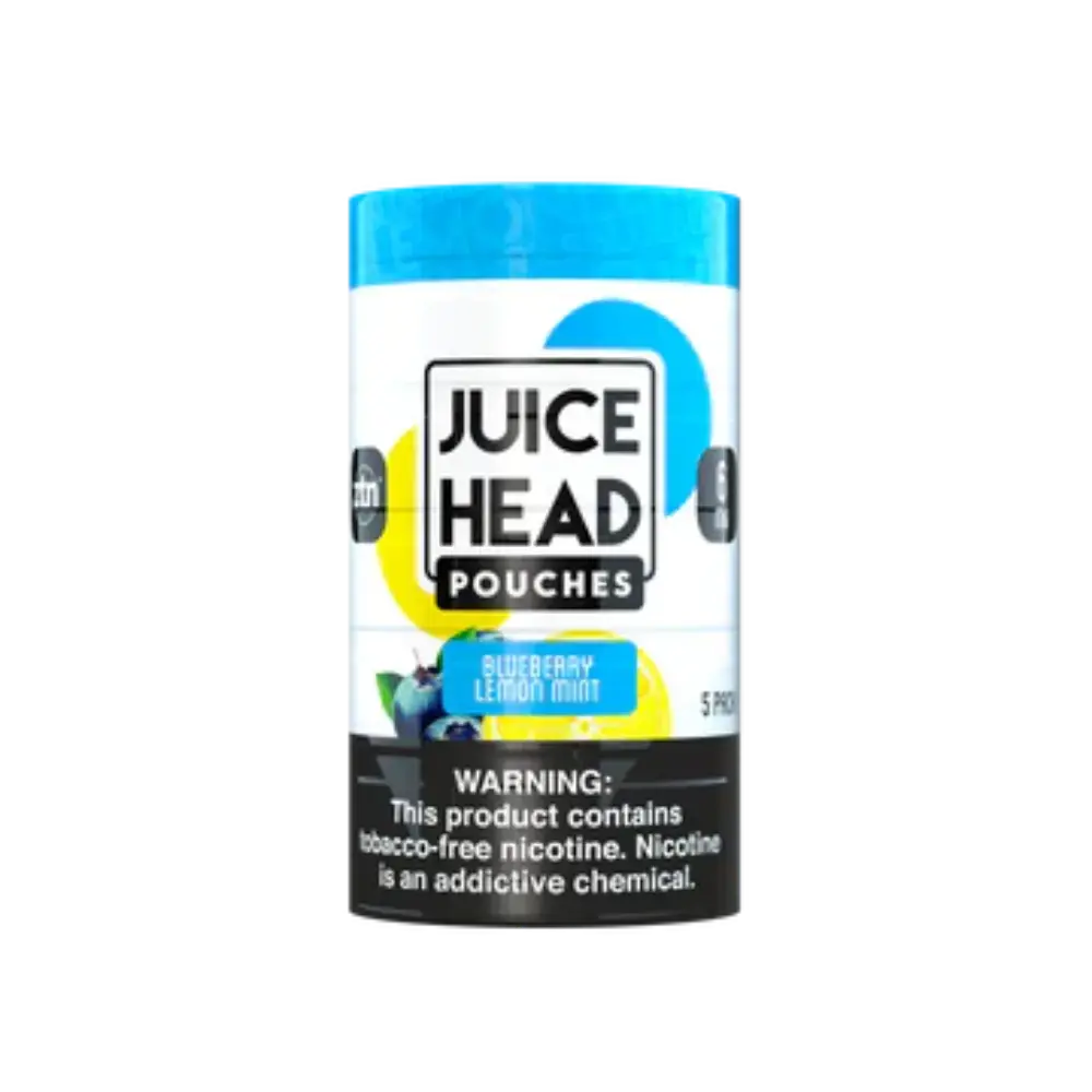 [Q-2671-06] JUICE HEAD POUCHES 5CT (12MG, Blueberry Lemon Mint)