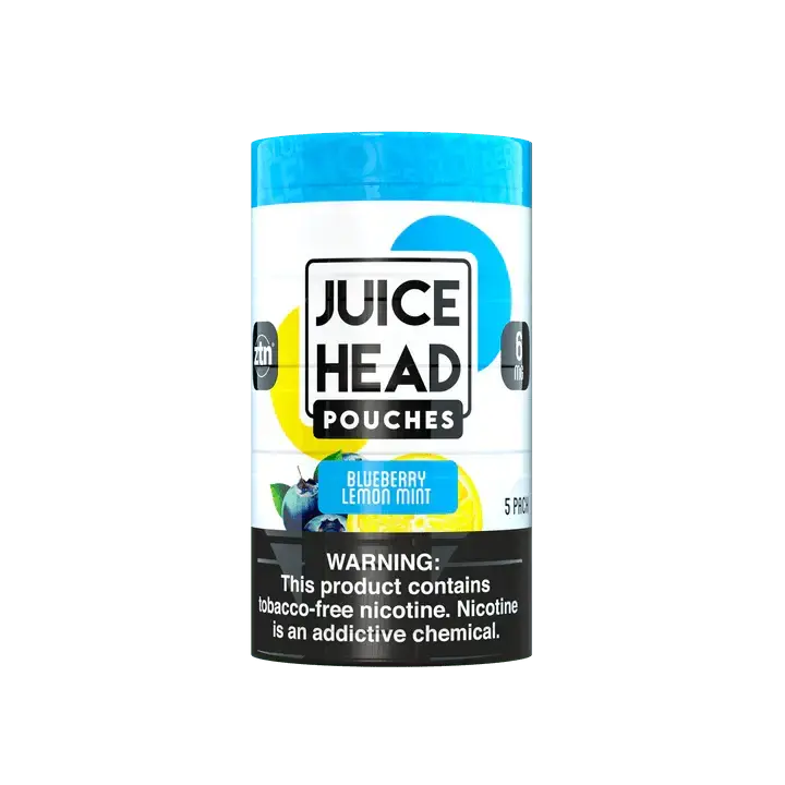 [Q-2671-05] JUICE HEAD POUCHES 5CT (6mg, Blueberry Lemon Mint)