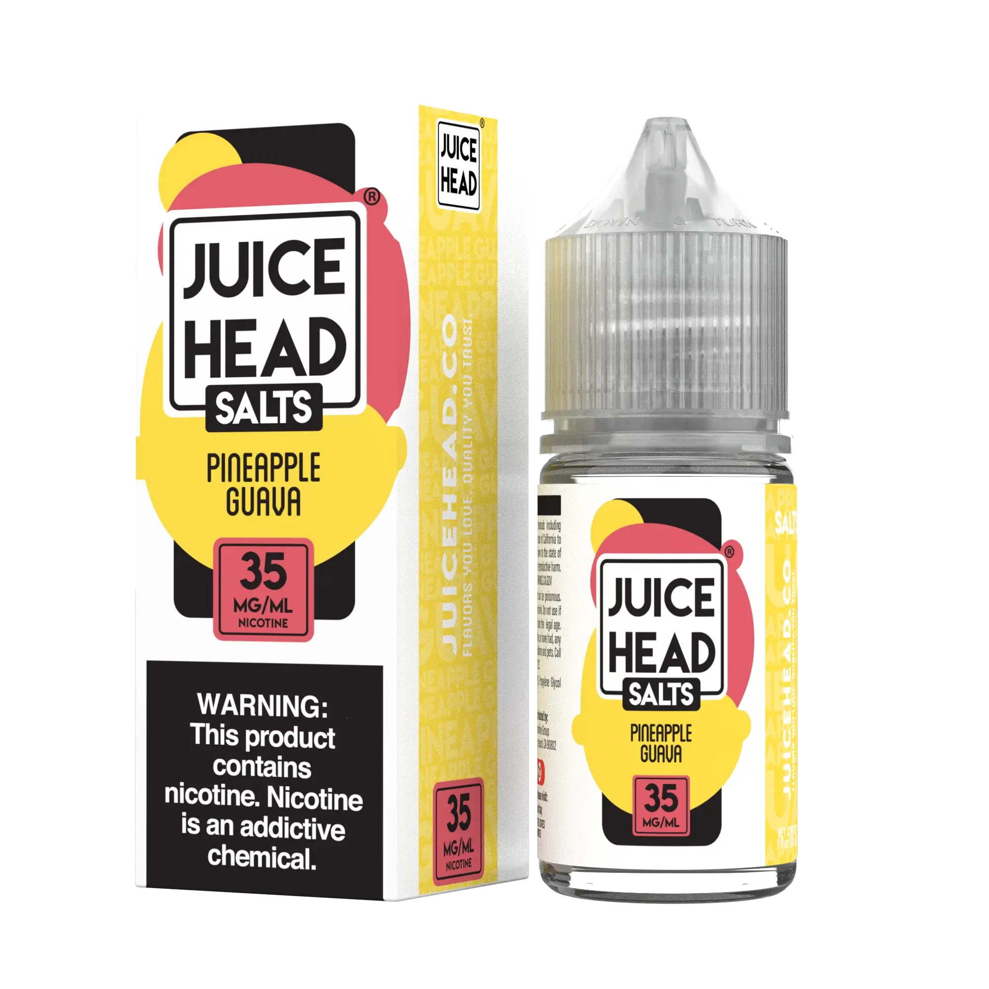 [Q-2672-01] JUICE HEAD SALT 30ML (35MG, Pineapple Guava)