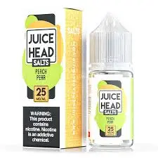 [Q-2672-14] JUICE HEAD SALT 30ML (50mg, Peach Pear)