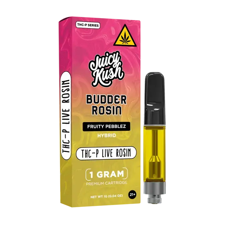 [Q-4802-03] JUICY KUSH 1G Cartridges THC-P 5PK a BOX (FRUITY PEBBLEZ)