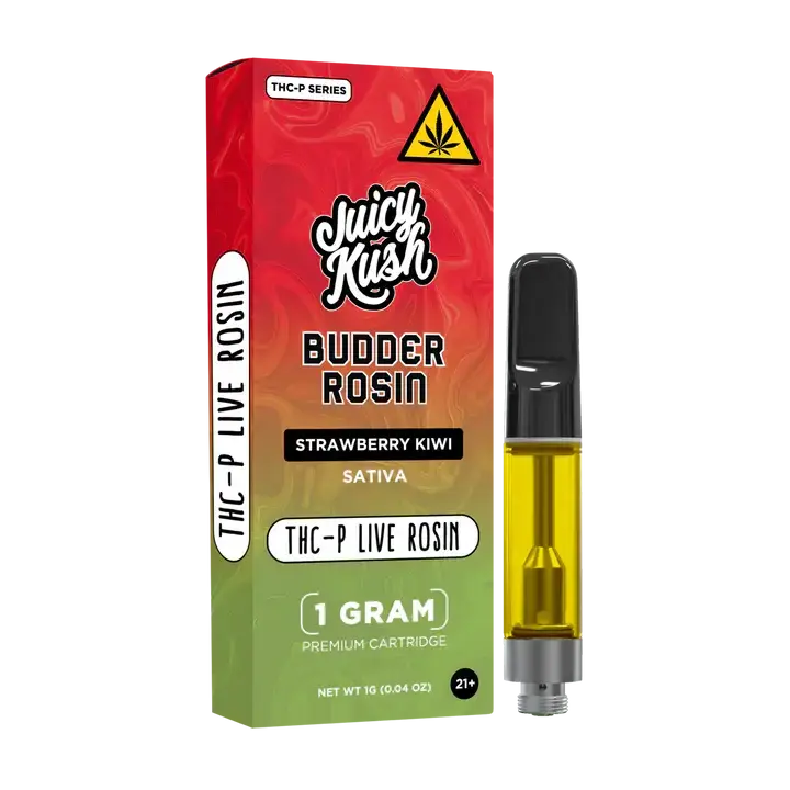 [Q-4802-15] JUICY KUSH 1G Cartridges THC-P 5PK a BOX (Hulk Berry)
