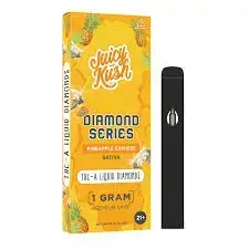 [Q-4257-06] JUICY KUSH 1G Disposable THC-A 5PK a Box (Pineapple Express)