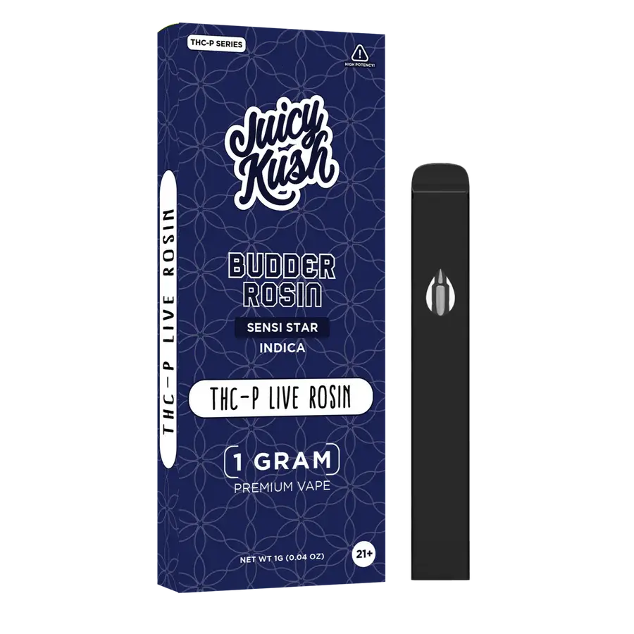 [Q-4256-05] JUICY KUSH 1G Disposable THC-P 5PK a Box (Sensi Star)