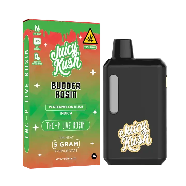 [Q-4801-03] Juicy Kush 5g Disposable THC-P 5PK a Box (WATERMELON KUSH)