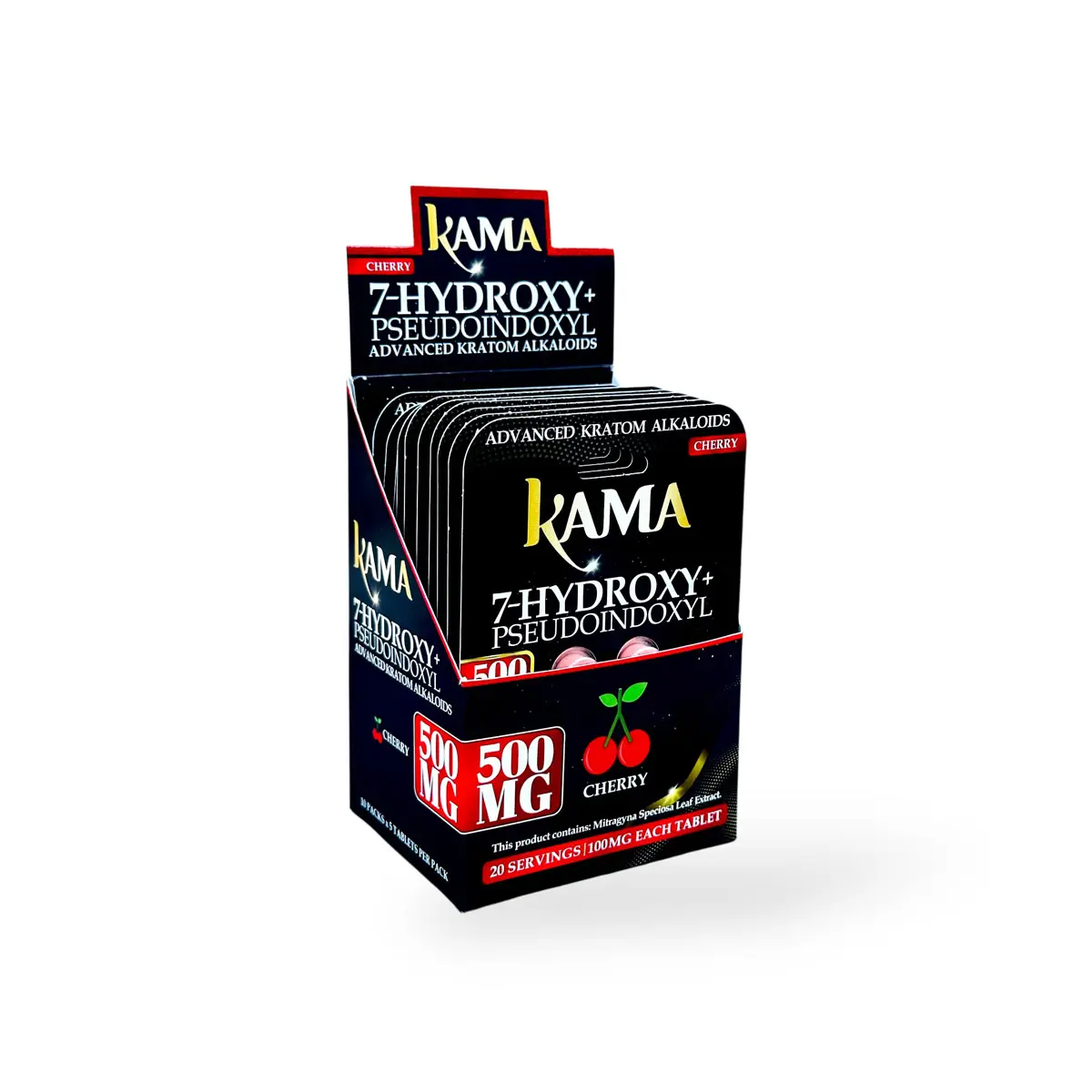[T-1526-04] KAMA HYDROXY 100MG 5TAPLET 10 PACK (Mango)