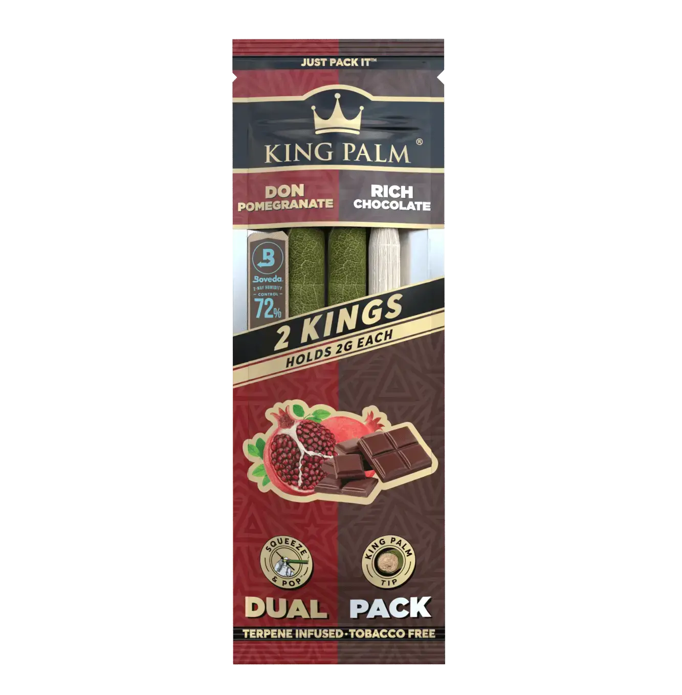 KING PALM DUAL PACK 2PK 20CT