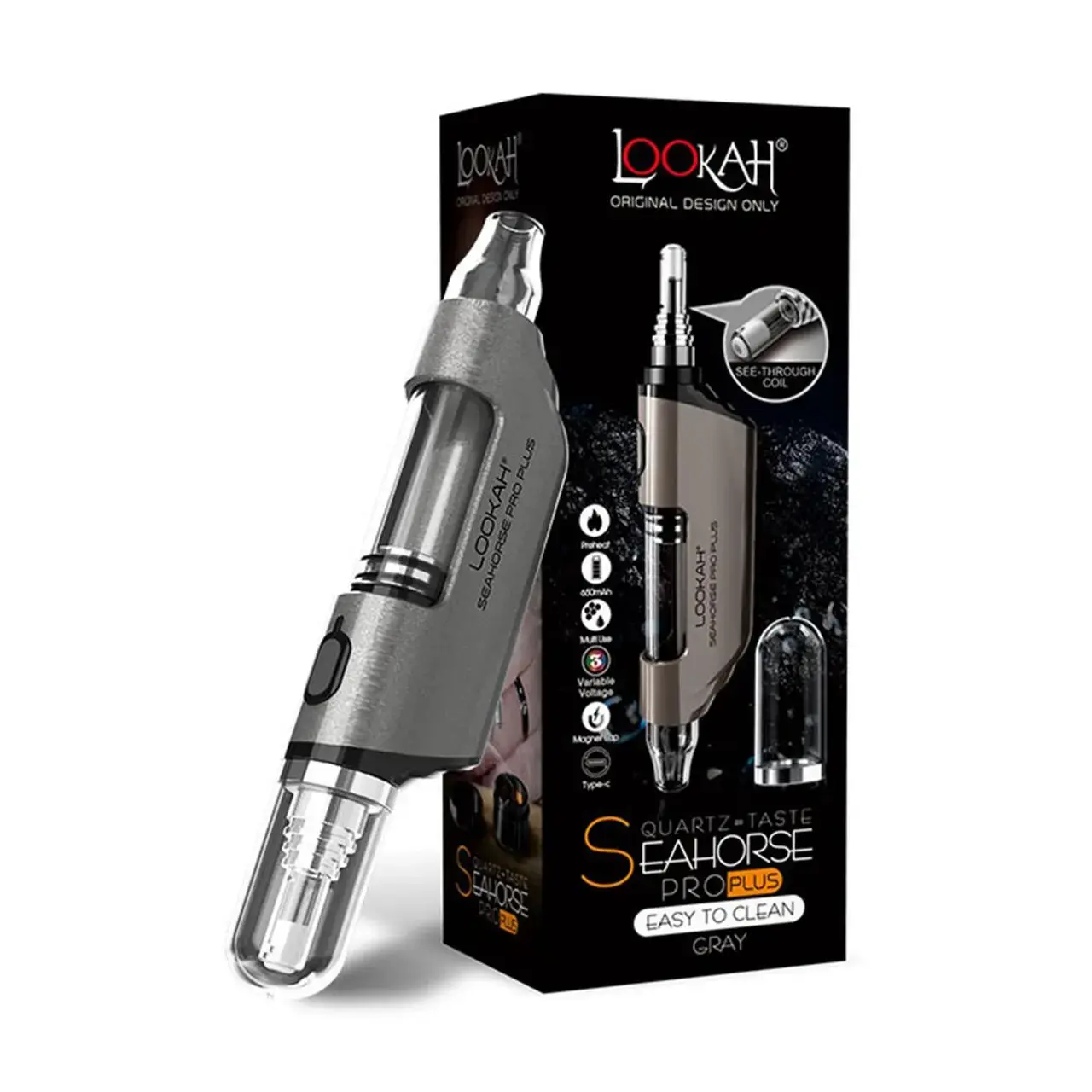 [Q-2761-16] LOOKAH SEAHORSE PRO PLUS 650MAH (Gray)