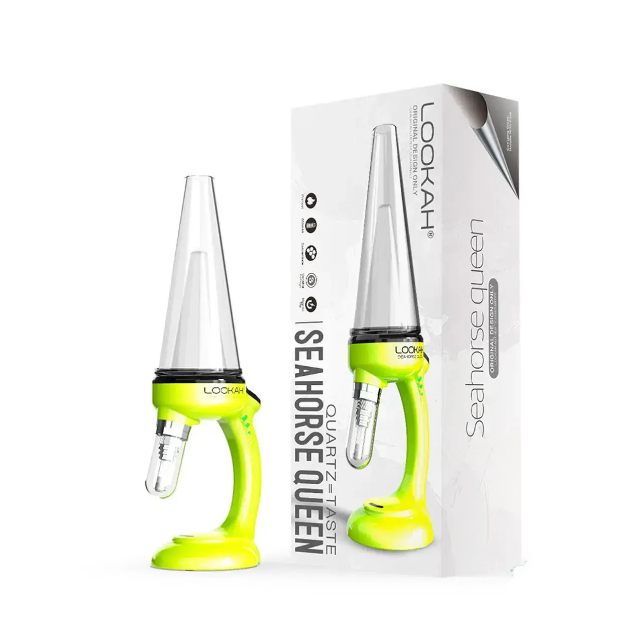 [Q-4782-01] Lookah Seahorse Queen 800mAh VV Electric Nectar Collector (Neon Green)