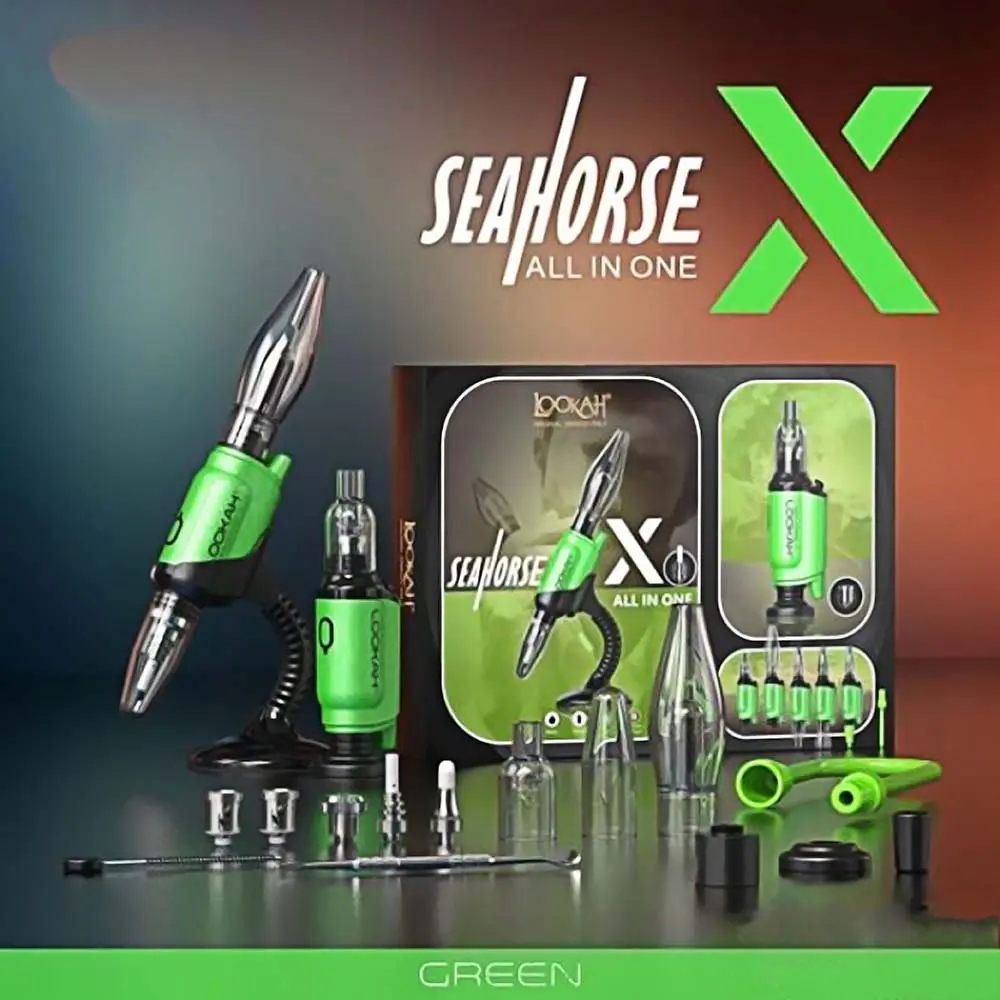 [Q-2763-06] LOOKAH SEAHORSE X WAX PEN (Green)