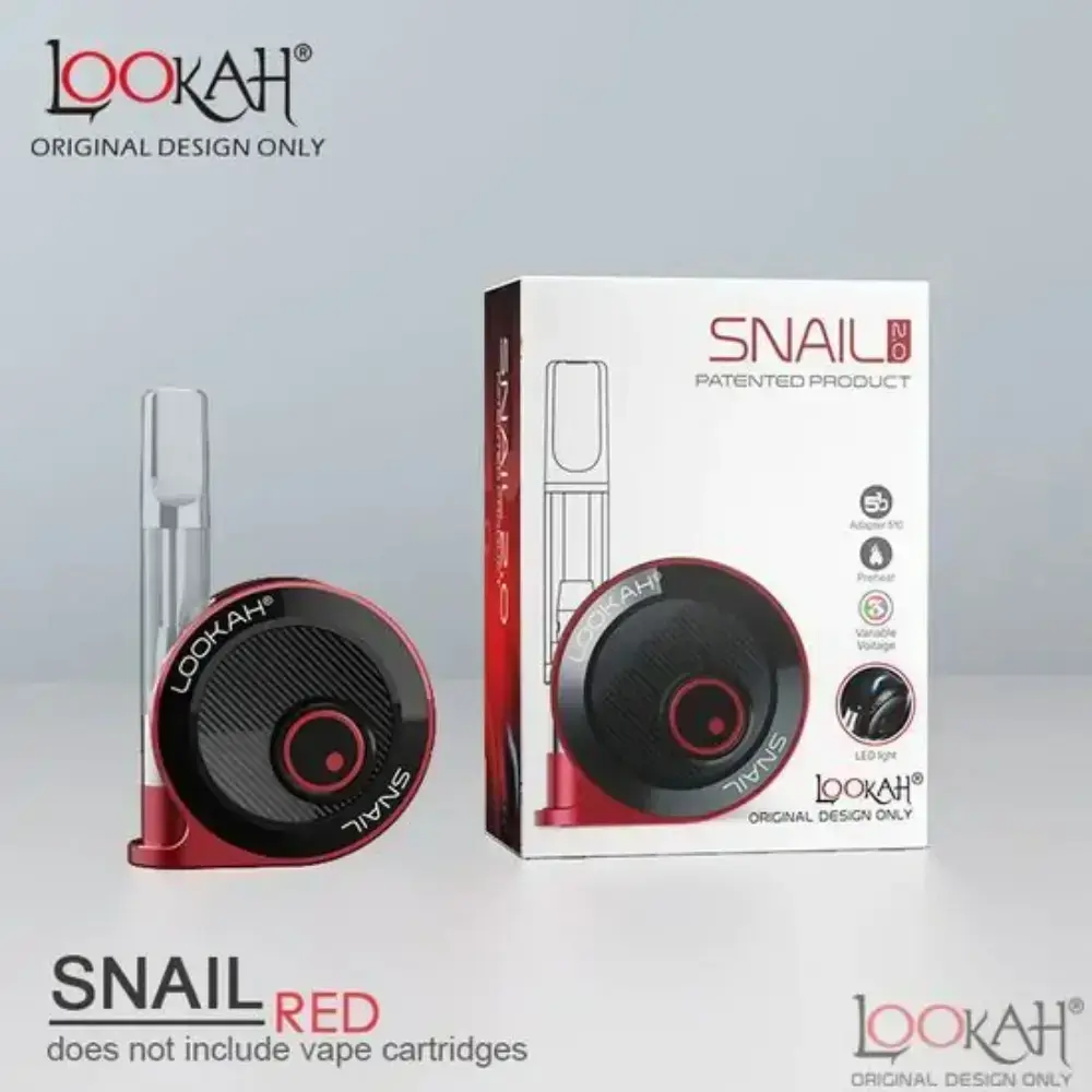 [Q-2764-07] LOOKAH SNAIL 2.0 BEST 510 (Red)