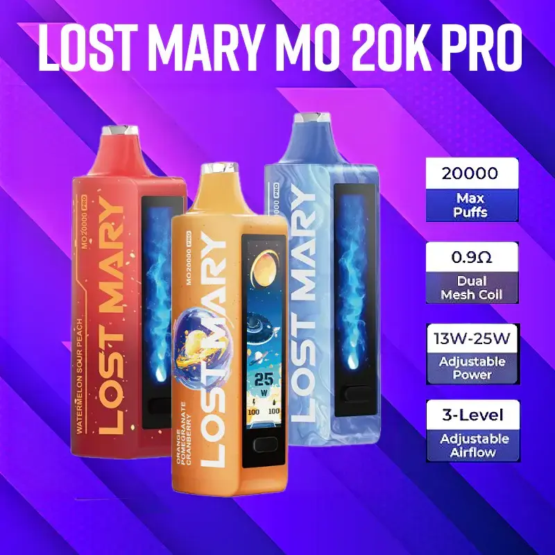 [Q-2769-27] LOST MARY MO20000 DISPOSABLE 18ML 5PK (Mountain Berry)