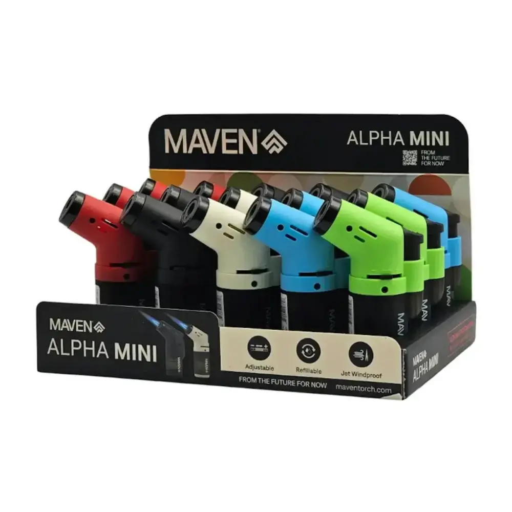 [Q-2801-02] MAVEN TORCH ALPHA-MINI 15PK DISPLAY (Sequoia Collection)