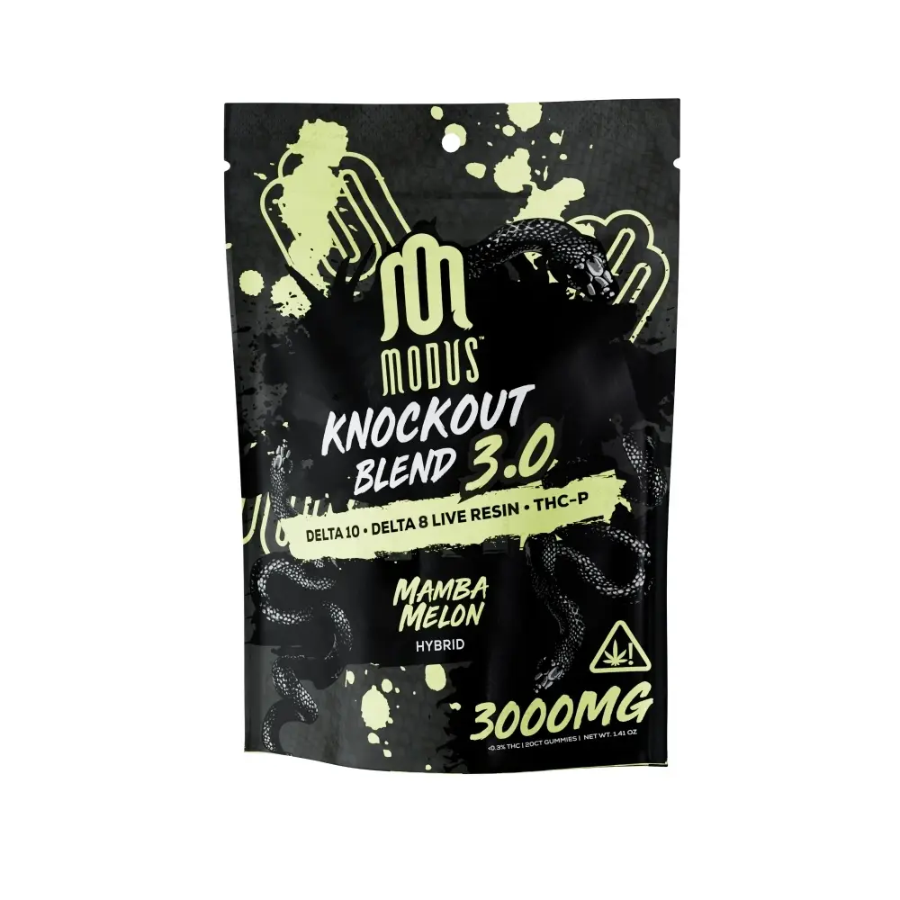 [T-1162-02] MEDUSA KNOCKOUT BLEND GUMMIES (Mamba Melon - Hybrid)