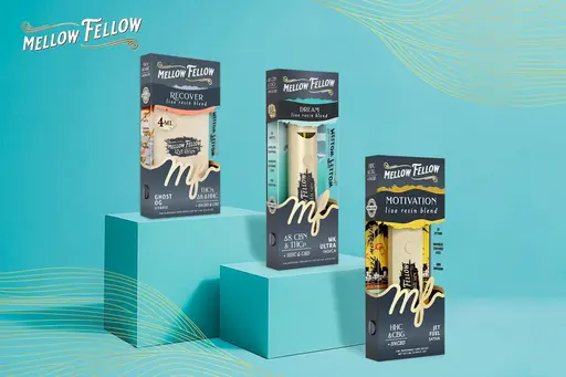 [T-1458-04] Mellow Fellow Live Resin 1ml Disposable Vape (Shipwreck)