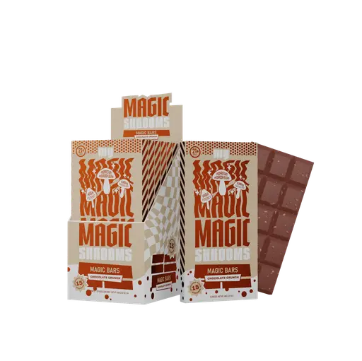 [Q-4361-01] MY MAGIC MUSHROOM CHOCOLATE 6 PER BOX (Chocolate Crunch)