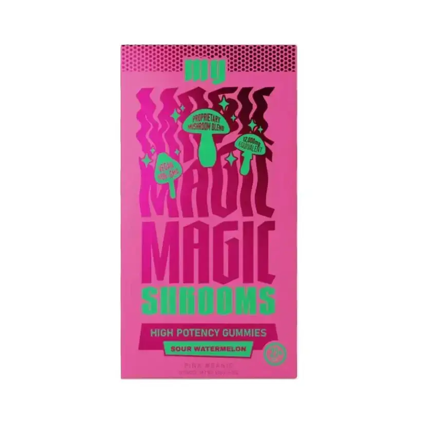 [Q-4380-06] MY MAGIC MUSHROOM GUMMIES 10PC 6PK Display (Sour Watermelon)