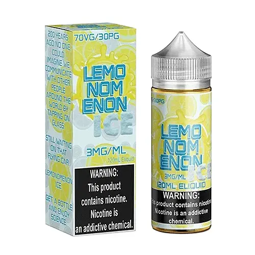 [Q-2930-03] NOMENON ICE 120ML (6MG, Lemonomenon)