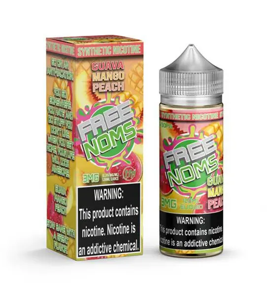 [Q-2927-16] NOM FREENOM 120ML (3mg, Guava Mango Peach)
