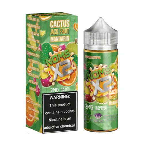 [Q-2928-07] NOM X2 120ML (3mg, Cactus Jackfruit Mandarin)
