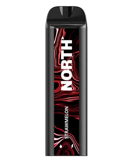 [Q-2932-12] NORTH DISPOSABLE 5000PUFF 10ML (Strawmelon)