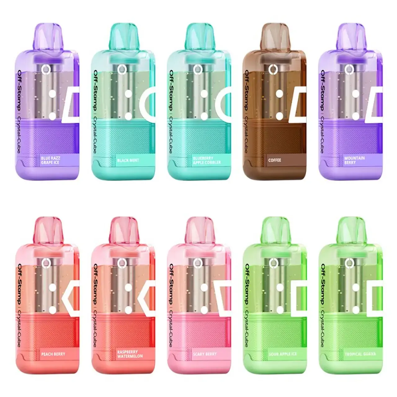[10118-03] Off Stamp X-Cube35000 Crystal 17ml Kit 5PK (Sour Apple Ice)