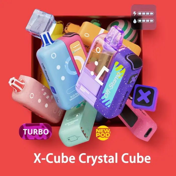 [T-1442-02] Off Stamp X Cube Crystal Cube 35K POD 17ml 5PK (Mountain Berry)