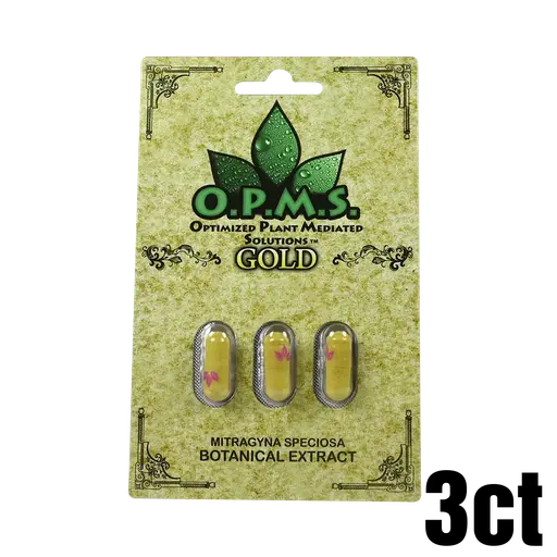 [Q-3028-04] OPMS EXTRACT SHOT/CAPSULES (Gold Capsules 3PK)