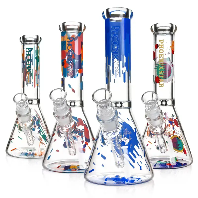 [T-1418-16] Phoenix Waterpipe Beaker (PHX862 10")