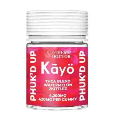 [Q-4260-06] Phuk'd Up 10ct Jar THC-A 4200MG (Watermelon Zkittlez)