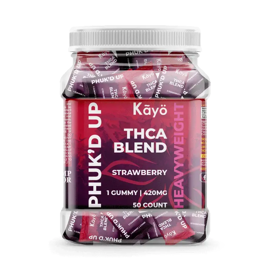 [Q-4263-06] Phuk'd Up 50ct JAR THC-A (Strawberry Cough)