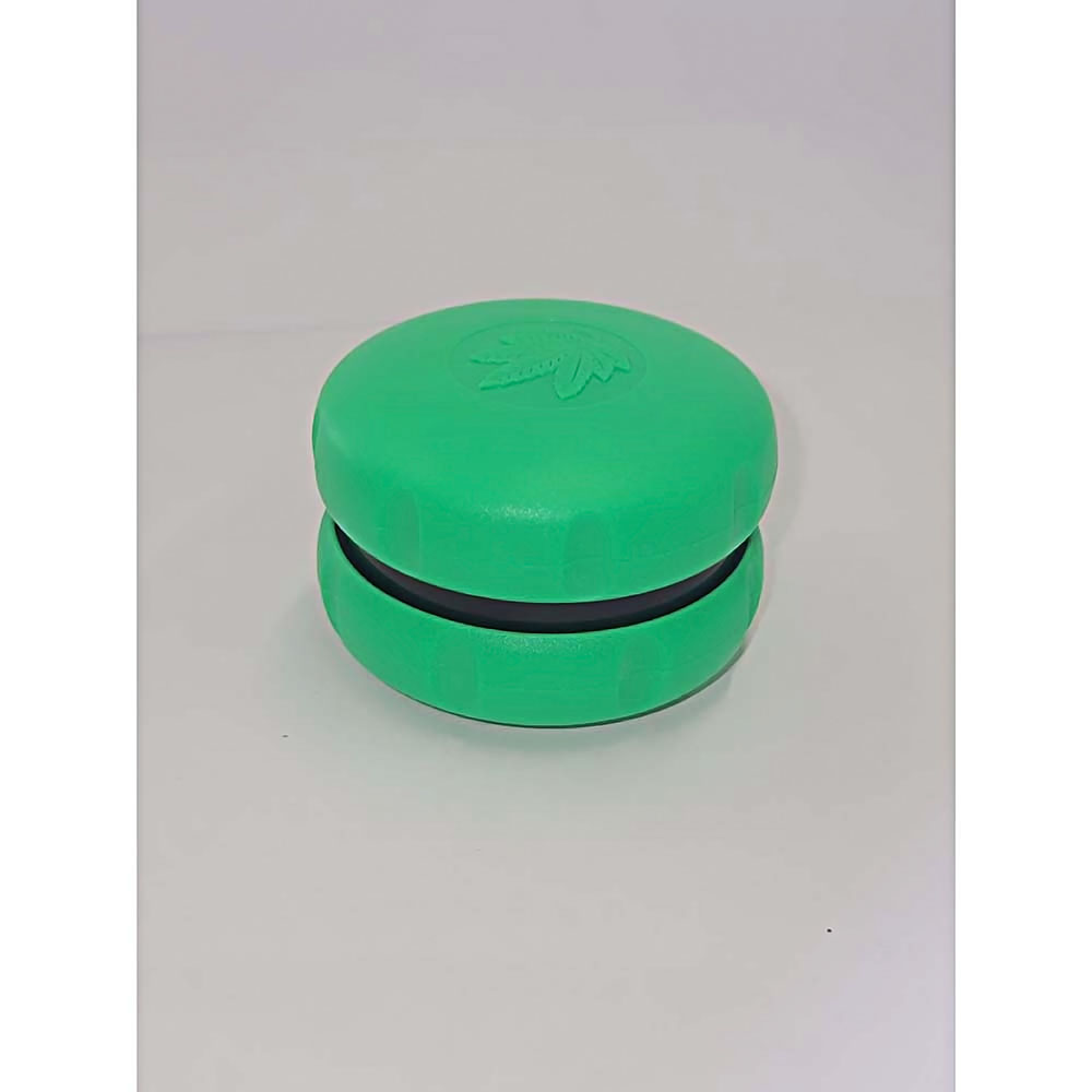 PLASTIC GRINDER WITH BUD LEAVE 2 PIECE