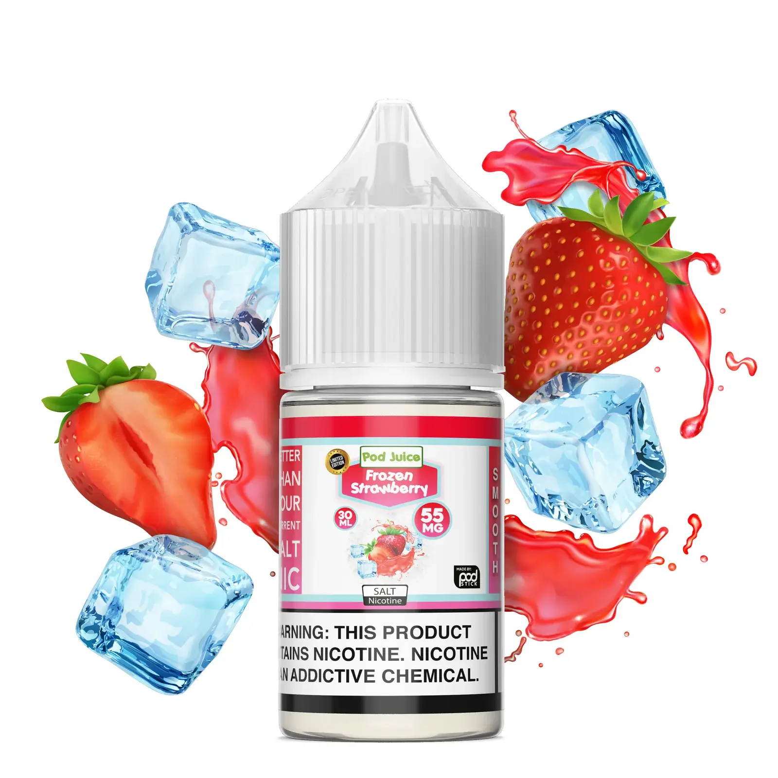 [Q-3094-13] POD JUICE 30ML (35MG, Frozen Strawberry)