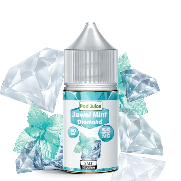 [Q-3094-04] POD JUICE 30ML (55mg, Jewel Mint Diamond)