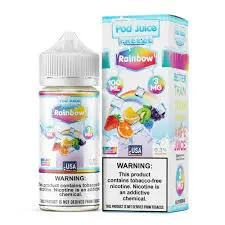 [Q-4319-01] POD JUICE FREEZE 100ML (3MG, Rainbow)