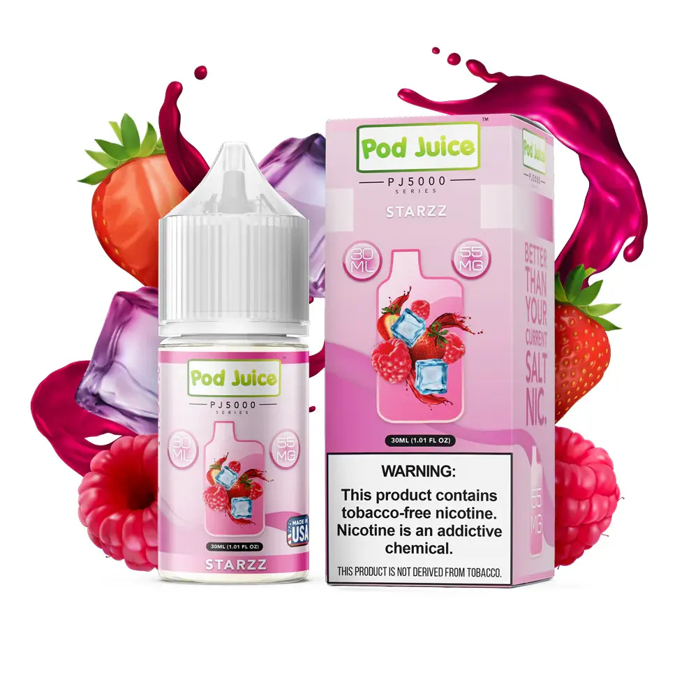 [Q-3096-06] POD JUICE PJ5000 30ML (55mg, Starzz)