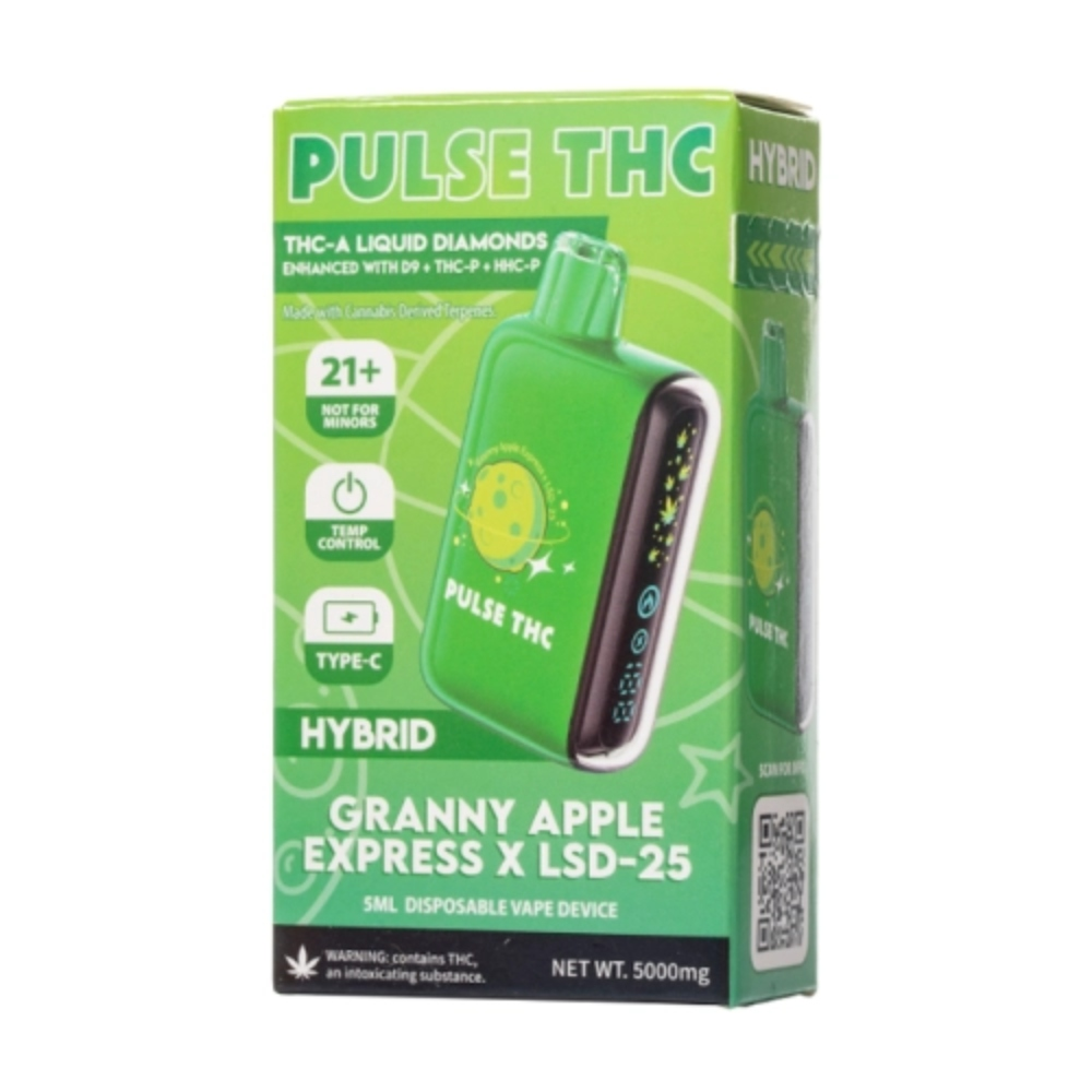 PULSE THC 5G THC-A THCP 5pk Box