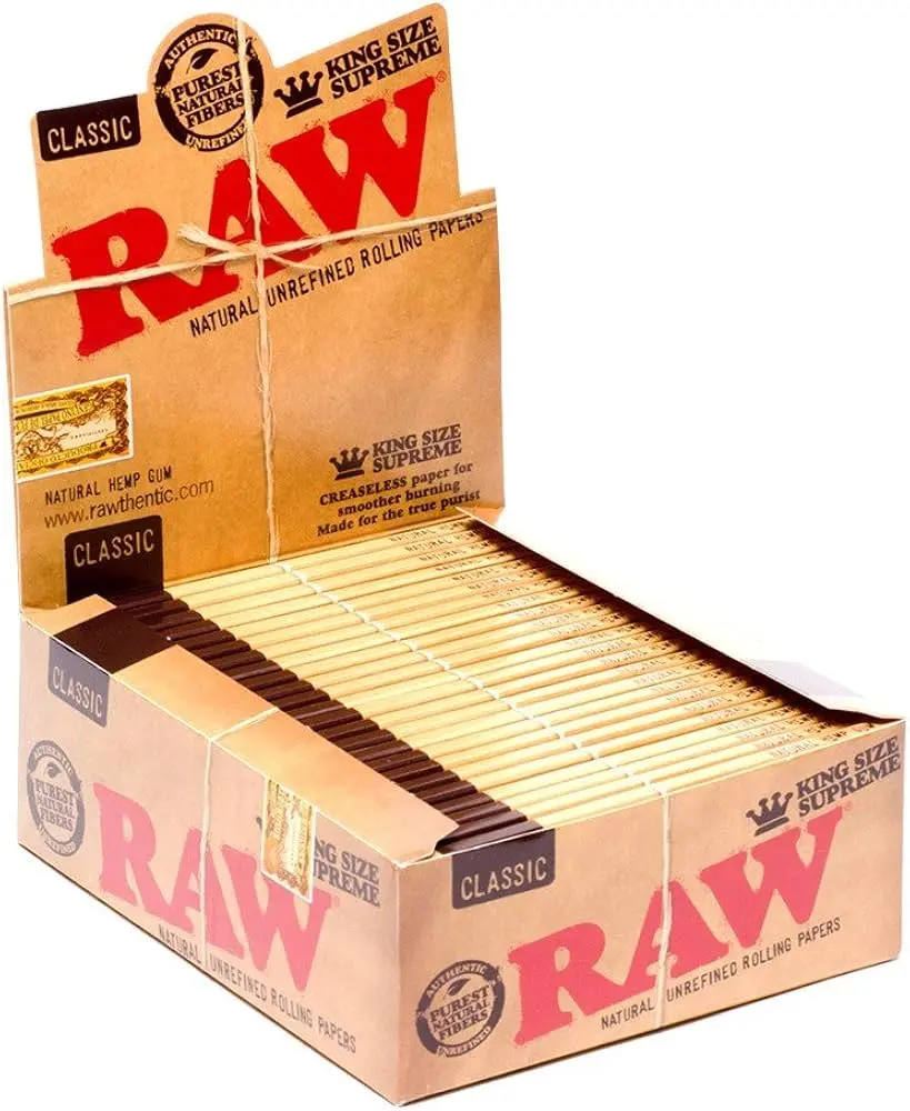 [Q-3193-05] RAW PAPER (KING SIZE SUPREME 24CT)