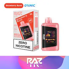 [Q-4475-04] Raz LTX 25K 16ML 0% NICOTINE FREE (strawberry Burst)