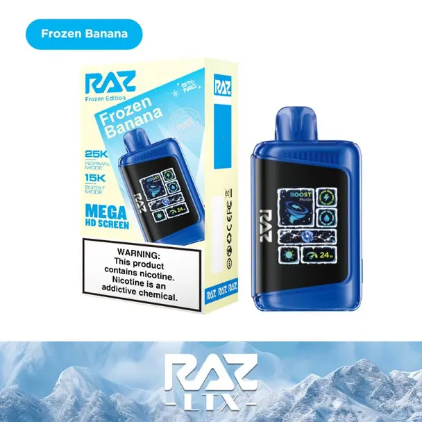 [Q-4474-03] Raz LTX 25K 20ML FROZEN (Frozen Banana)